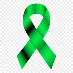 PNG Awareness Green Ribbon Illustration