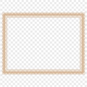Certificate Frame PNG Image