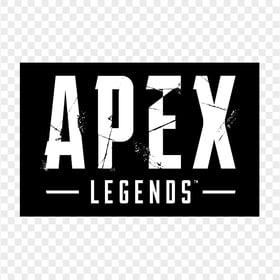 HD White & Black Apex Legends Logo PNG
