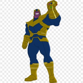 HD Thanos Clipart Cartoon Character PNG