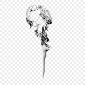 HD Black Cigarette Smoke PNG