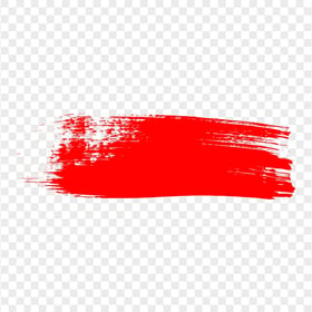 HD Red Brush Effect PNG