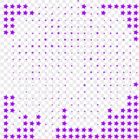 HD Purple Polka Halftone Dots Stars PNG