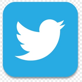 Square Twitter App Icon PNG