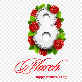 8 March Festive Graphic Women'S Day