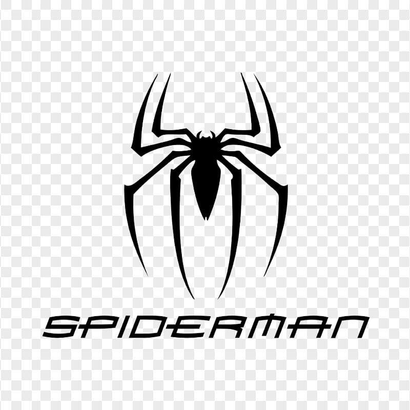 Spiderman Logo Outline — free download