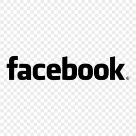 Black Facebook Logo HD