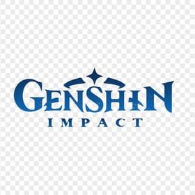 HD Official Genshin Impact Game Logo PNG