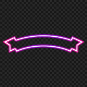 PNG Aesthetic Pink & Purple Neon Ribbon