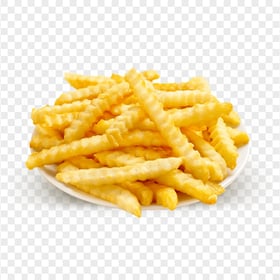 PNG Junk Food French Fries On Plate