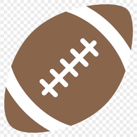 Rugby Ball Icon Transparent Background