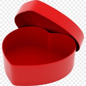 HD Valentine Love Heart Shaped Gift Box PNG