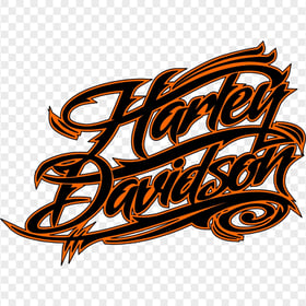 Harley Davidson Creative Logo Sign PNG