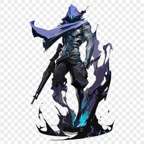 HD Valorant Game Omen Character Player PNG