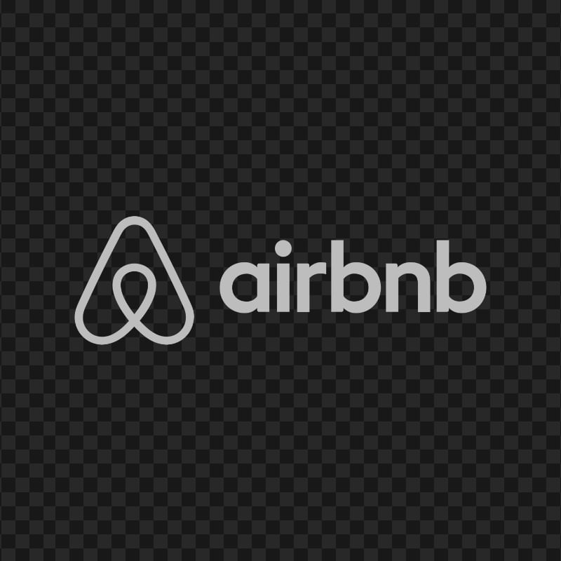 HD Gray Airbnb Official Logo Brand PNG Image