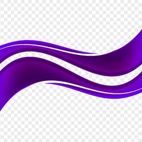 Vector Wave Abstract Purple Lines FREE PNG