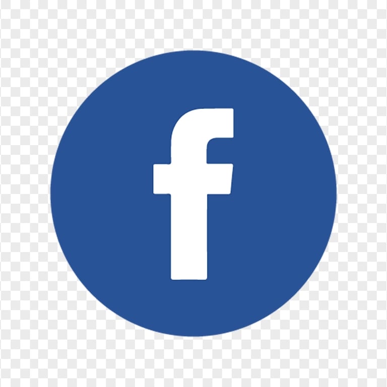 Facebook Circle Logo Blue