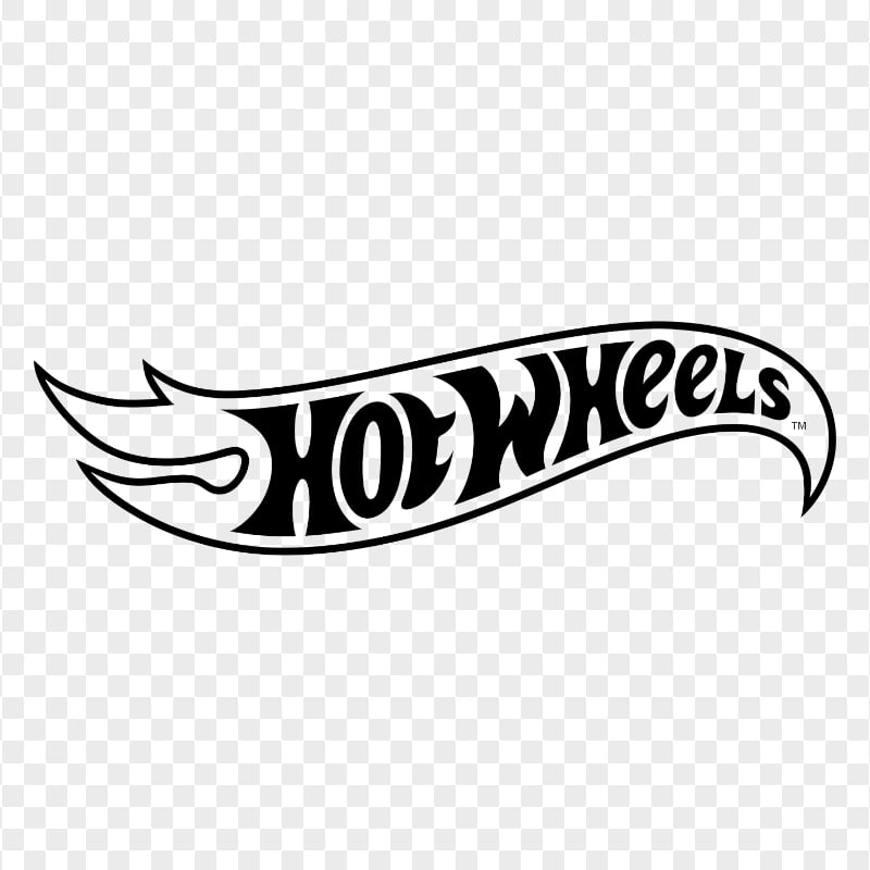 Black Hot Wheels Logo PNG | Citypng