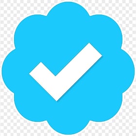 HD Twitter Verified Badge Tick Icon Symbol PNG