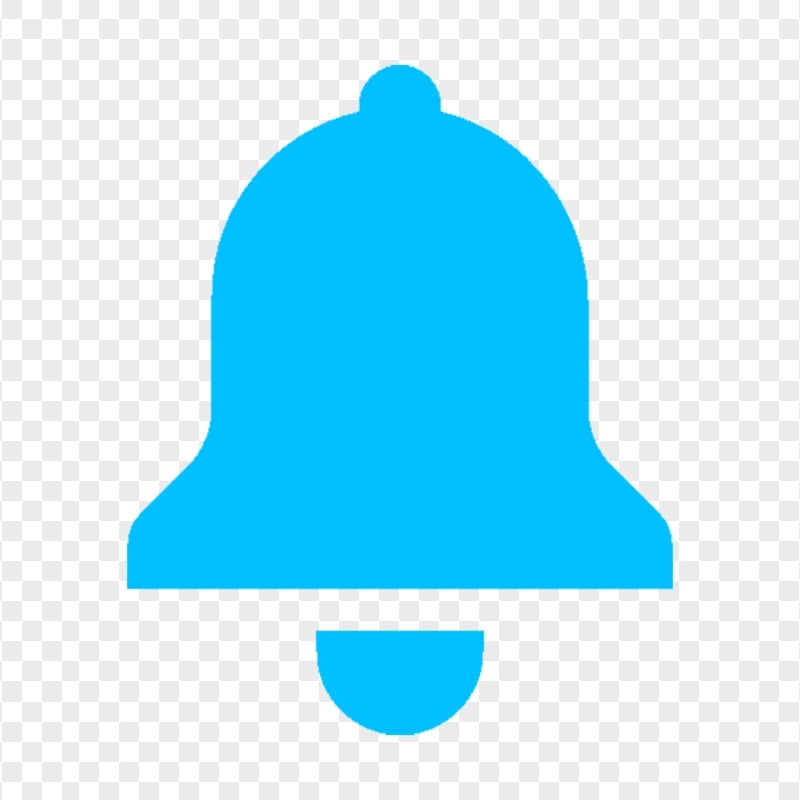 Blue Notification Bell Icon PNG IMG