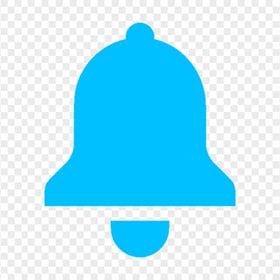 Blue Notification Bell Icon PNG IMG