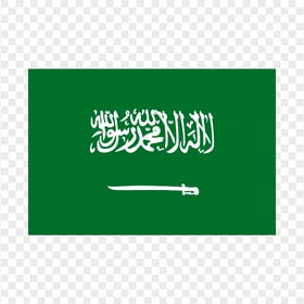 HD Saudi Arabia National Flag Transparent PNG