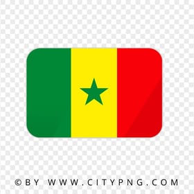 HD Senegal Flag Icon Transparent Background