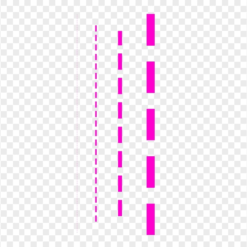 HD Four Pink Dashed Lines Transparent Background | Citypng