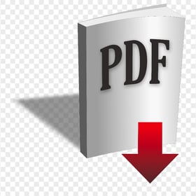 PDF File Download Icon Button Logo HD PNG