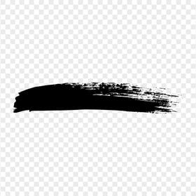 HD Black Paint Brush Effect PNG