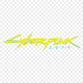 HD Cyberpunk 2077 Game Official Logo PNG