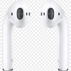 White Apple Airpods Clear Background