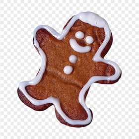 Brown Chocolate Gingerbread Man Food HD PNG