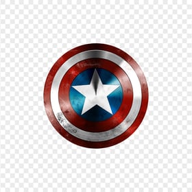Captain America Metal Shield Logo HD PNG