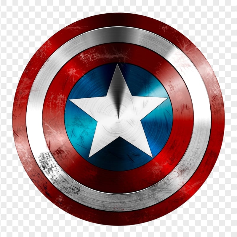 Captain America Metal Shield Logo HD PNG Citypng