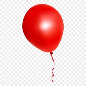 HD Red Balloon Illustration PNG