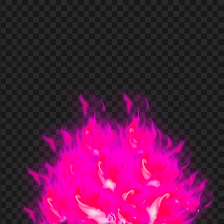 Pink Huge Fire Flames PNG IMG
