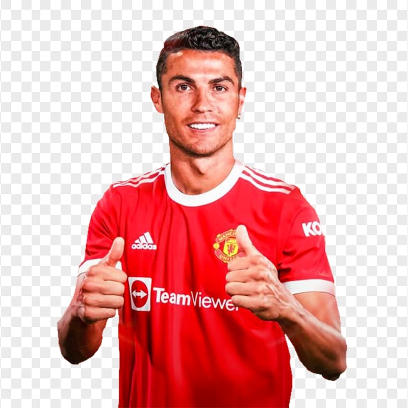 HD Cristiano Ronaldo Manchester United 2021 PNG