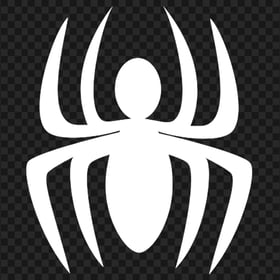 HD Spiderman Superhero White Spider Symbol Sign Logo HD