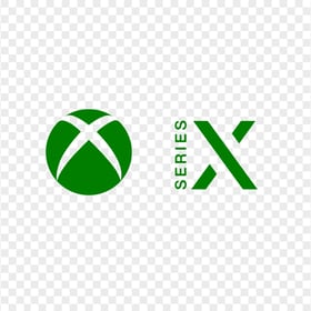 Green Microsoft Xbox Series X Logo