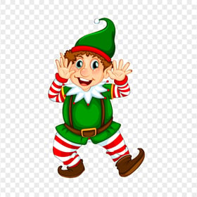 Elf Clown Cartoon Character PNG IMG