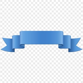 HD Blue Illustrator Graphic Banner Ribbon PNG