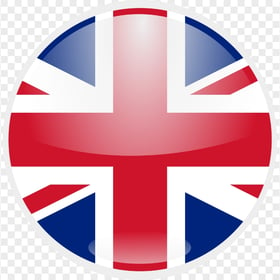 HD England Uk Round Flag Badge Transparent PNG