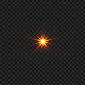 Lens Flare Glowing Golden Effect HD PNG