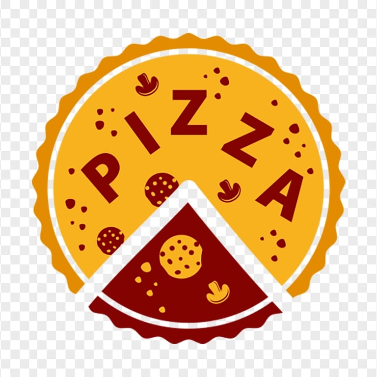 Set Of Pizza Logos HD Transparent Background Citypng