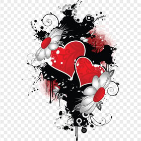 Love Hearts Graphics Illustration Vector HD PNG