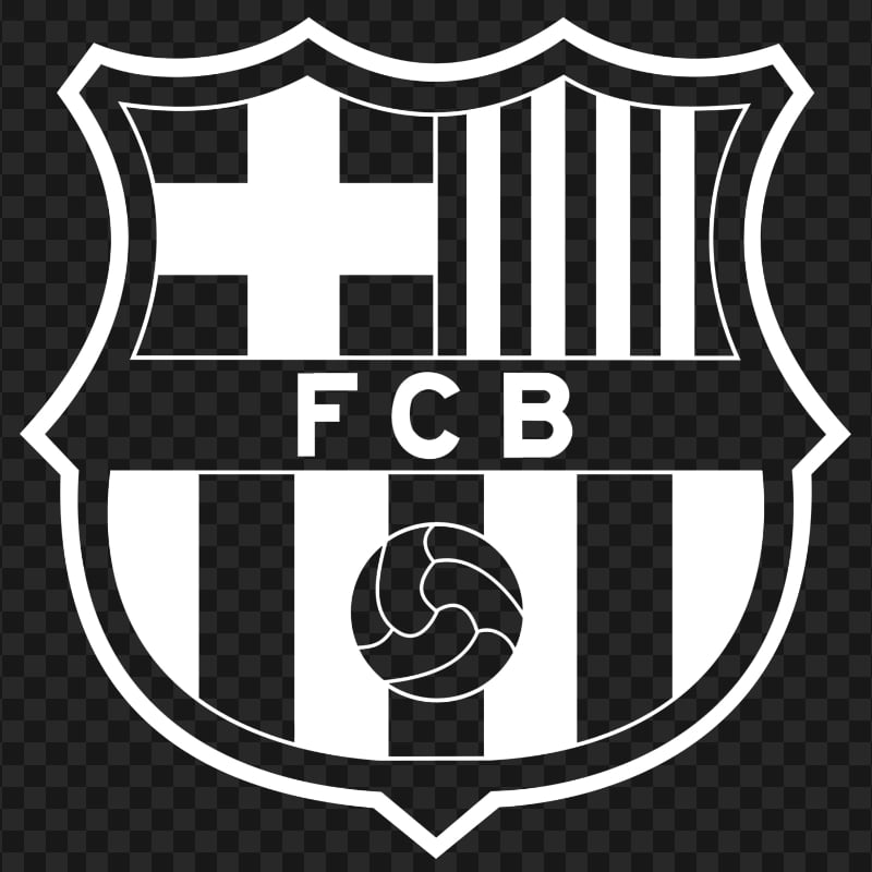 Fc Barcelona White Logo Png | Citypng