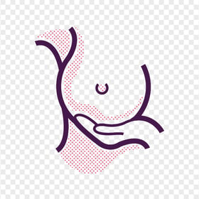 HD Breast Cancer Examination Icon Transparent PNG