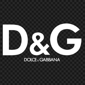 Dolce & Gabbana  D&C White Logo HD PNG