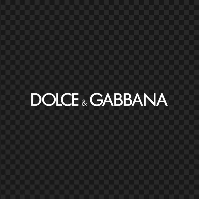 HD Dolce & Gabbana White Logo PNG | Citypng